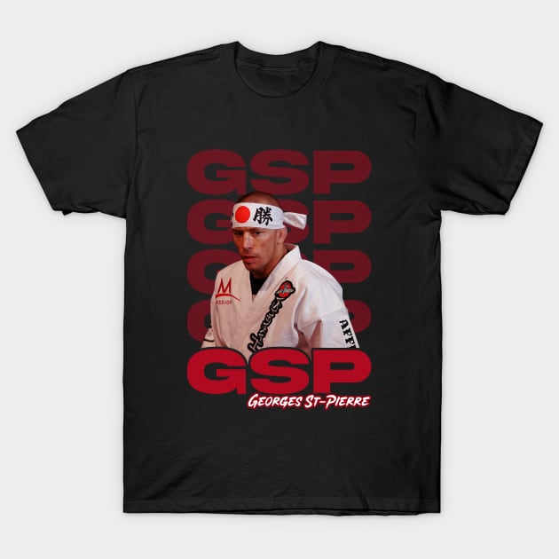 Georges St-Pierre Walkout GSP T-Shirt by MMAMerch